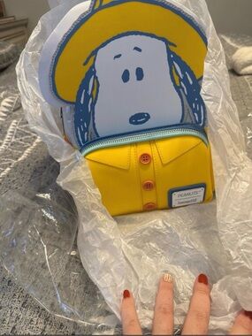 Snoopy Loungefly mini backpack